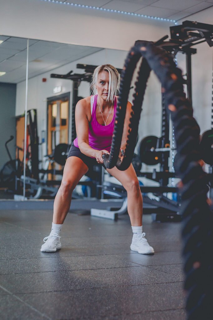 Kaye Louise Fitness in the gym